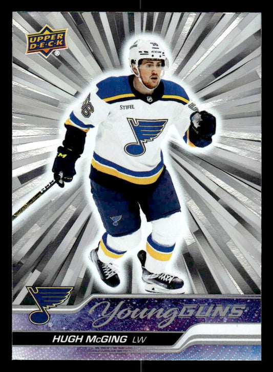 2023-24 Upper Deck #469 Hugh McGing Outburst Silver