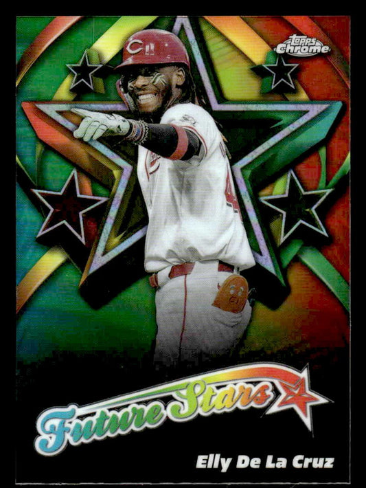 2025 Topps Chrome #FS-7 Elly De La Cruz Future Stars