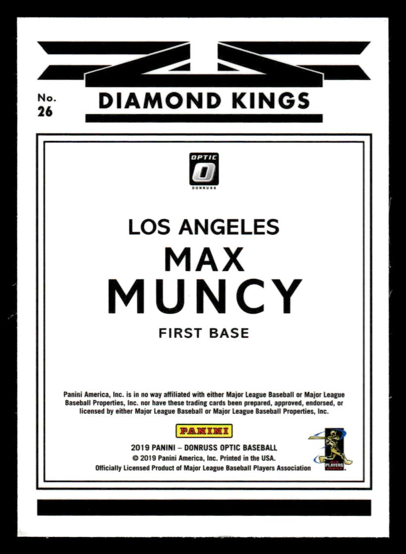 2019 Donruss Optic #26 Max Muncy
