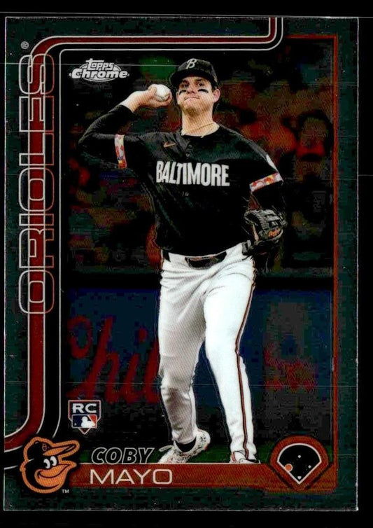 2025 Topps Chrome #120 Coby Mayo
