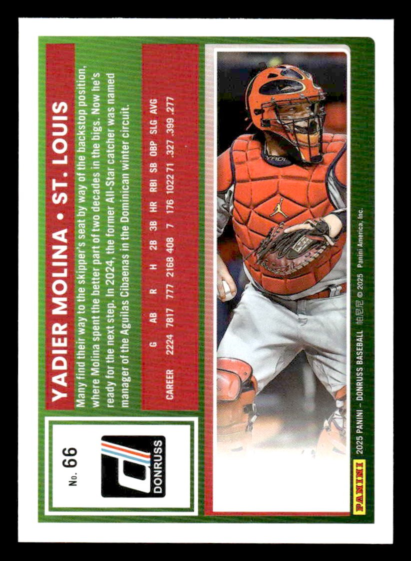 2025 Donruss #66 Vadier Molina