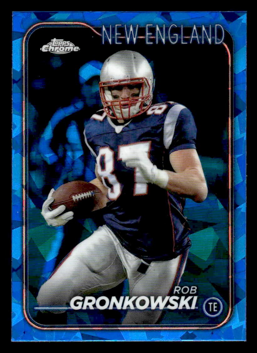 2024 Topps Chrome Sapphire Edition #121 Rob Gronkowski