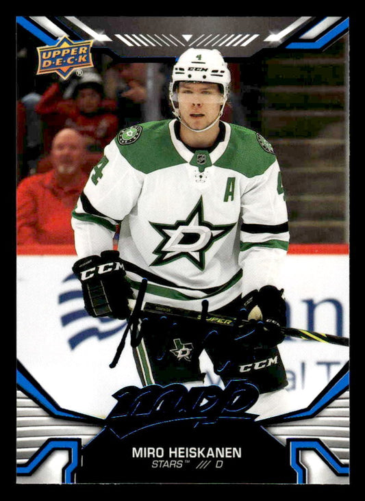 2022-23 Upper Deck MVP #23 Miro Heiskanen Blue Script