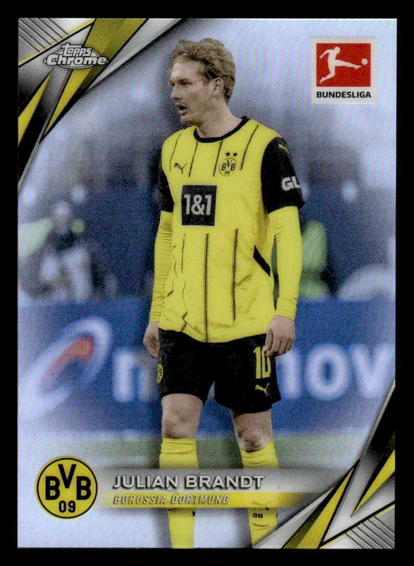 2025 Topps Chrome Bundesliga #24 Julian Brandt Refractor