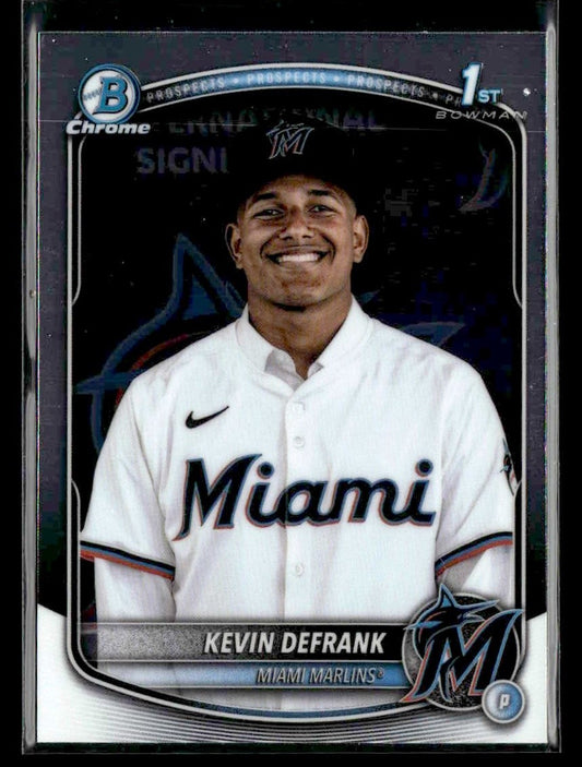 2025 Bowman Chrome #BCP-205 Kevin DeFrank