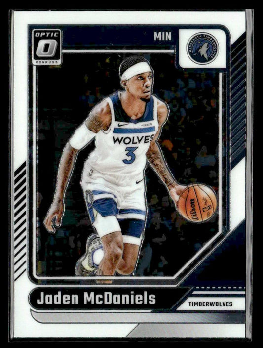 2024-25 Donruss Optic #40 Jaden McDaniels