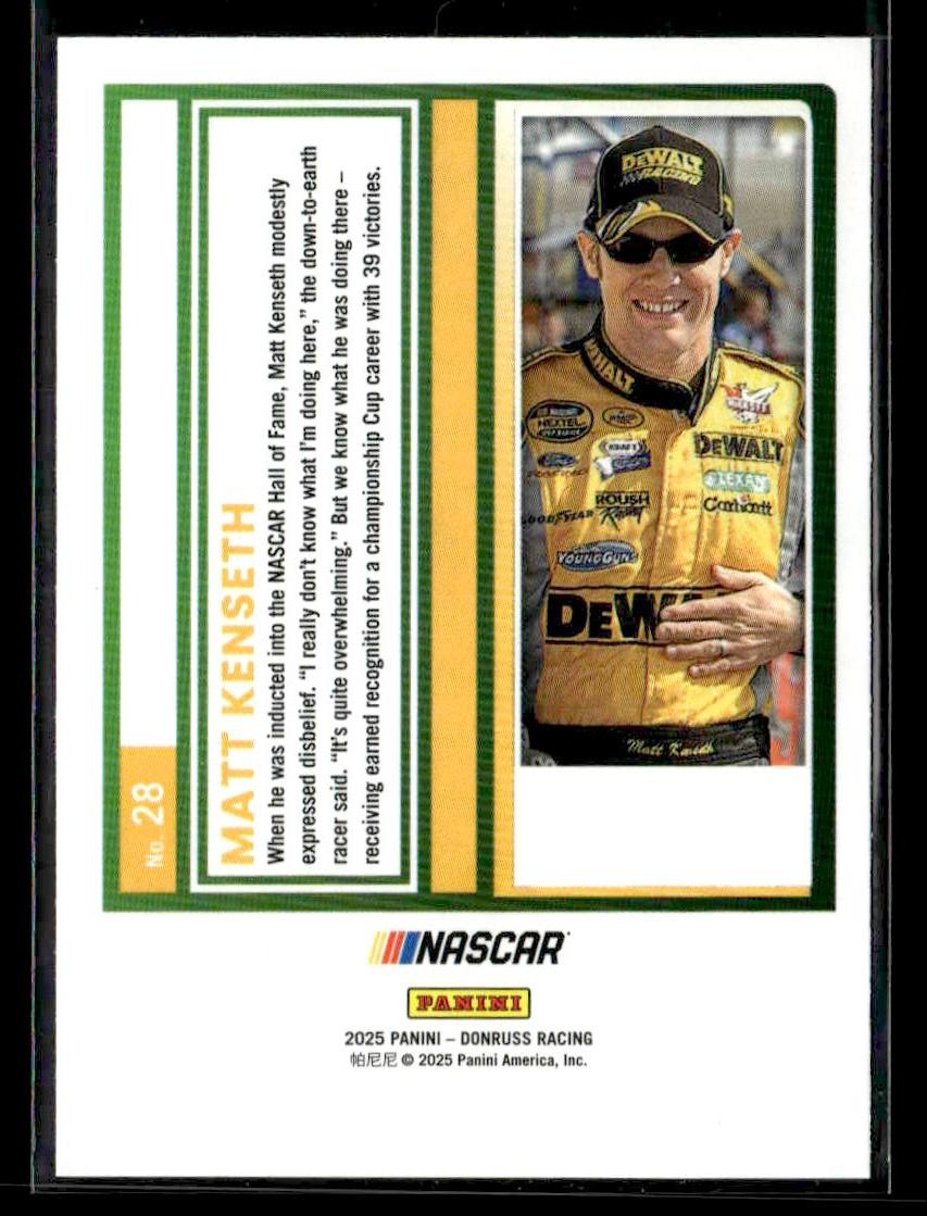 2025 Donruss #28 Matt Kenseth