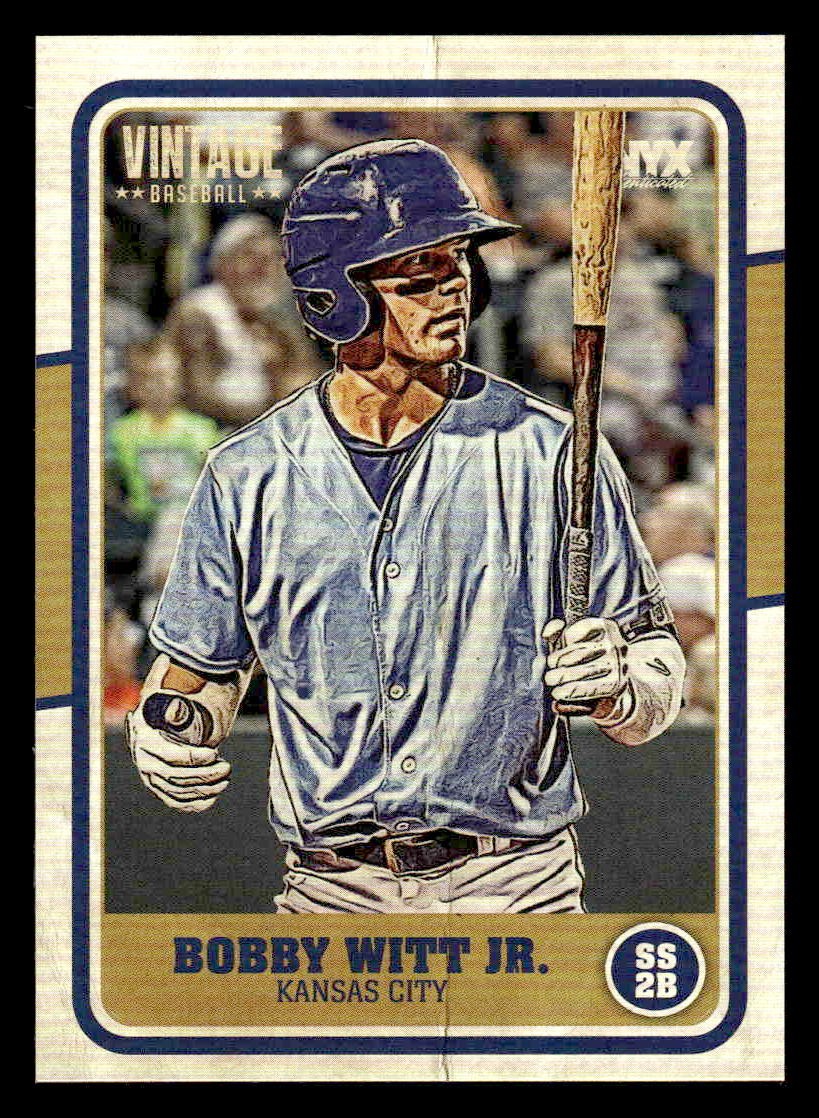 2025 Onyx Vintage #OVBOWI Bobby Witt Jr.