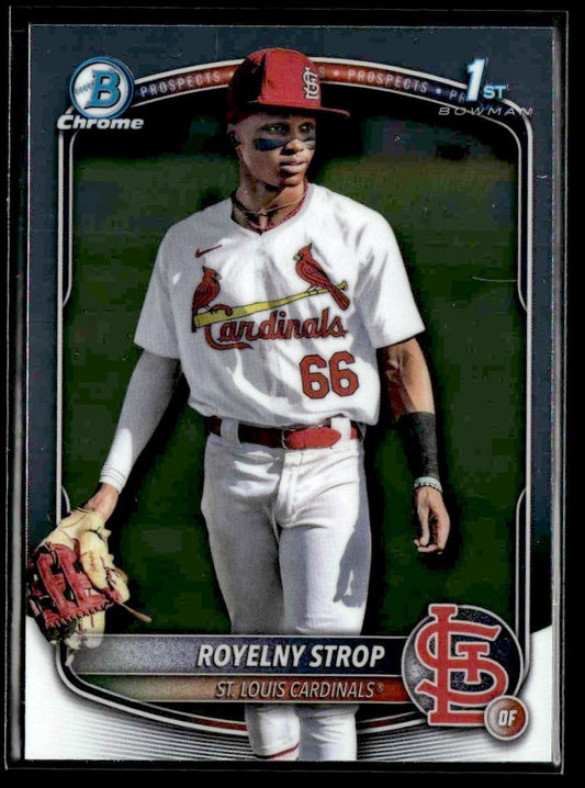 2025 Bowman Chrome #BCP-221 Royelny Strop