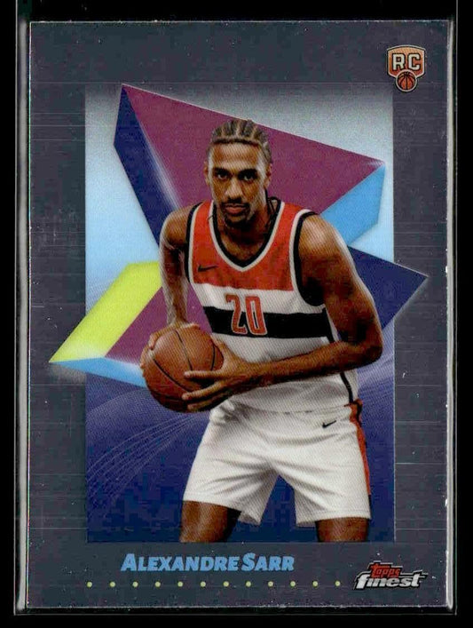 2024-25 Topps Finest #98 Alexandre Sarr