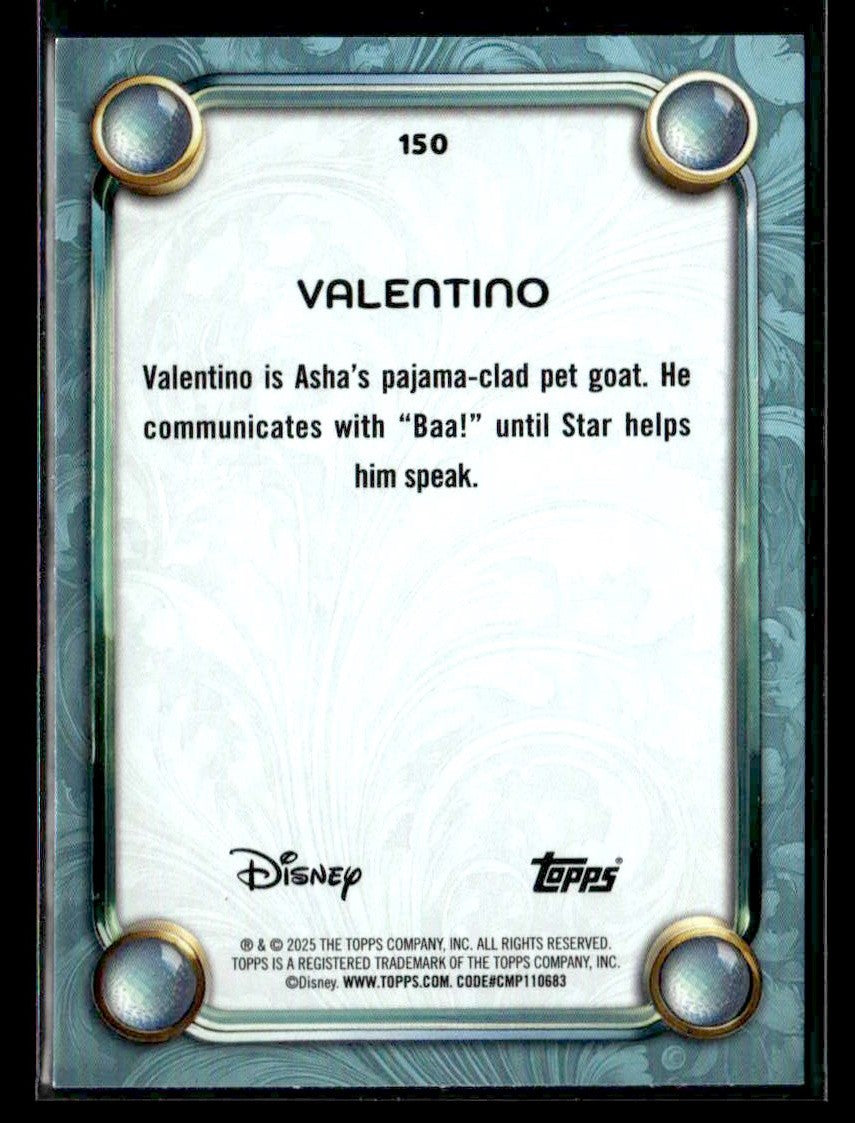 2025 Topps Disney Wonder #150 Valentino Tier 2