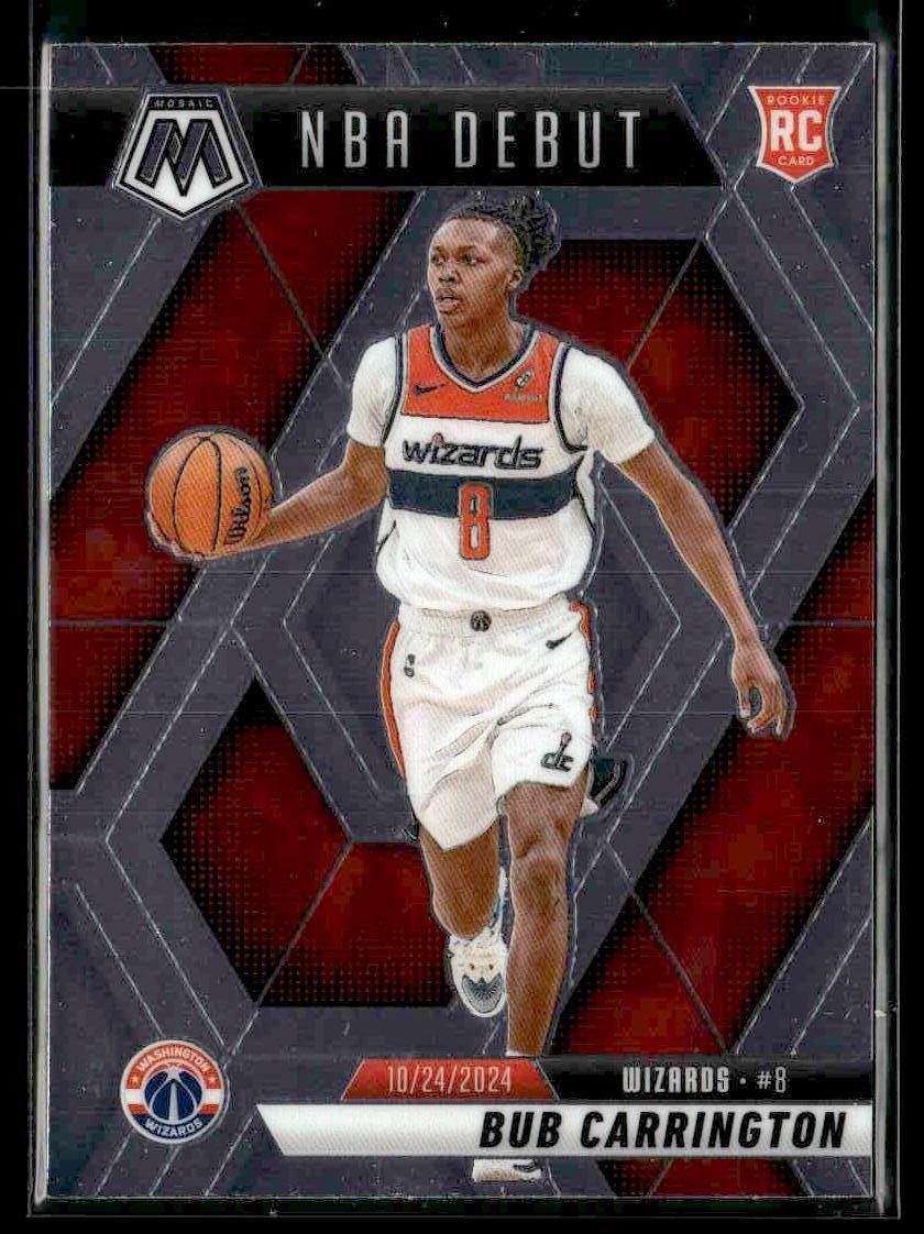 2024-25 Panini Mosaic #259 Bub Carrington