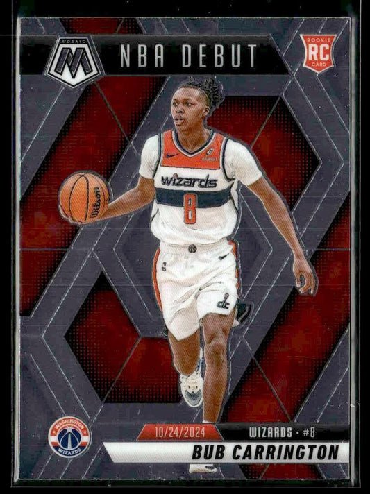 2024-25 Panini Mosaic #259 Bub Carrington