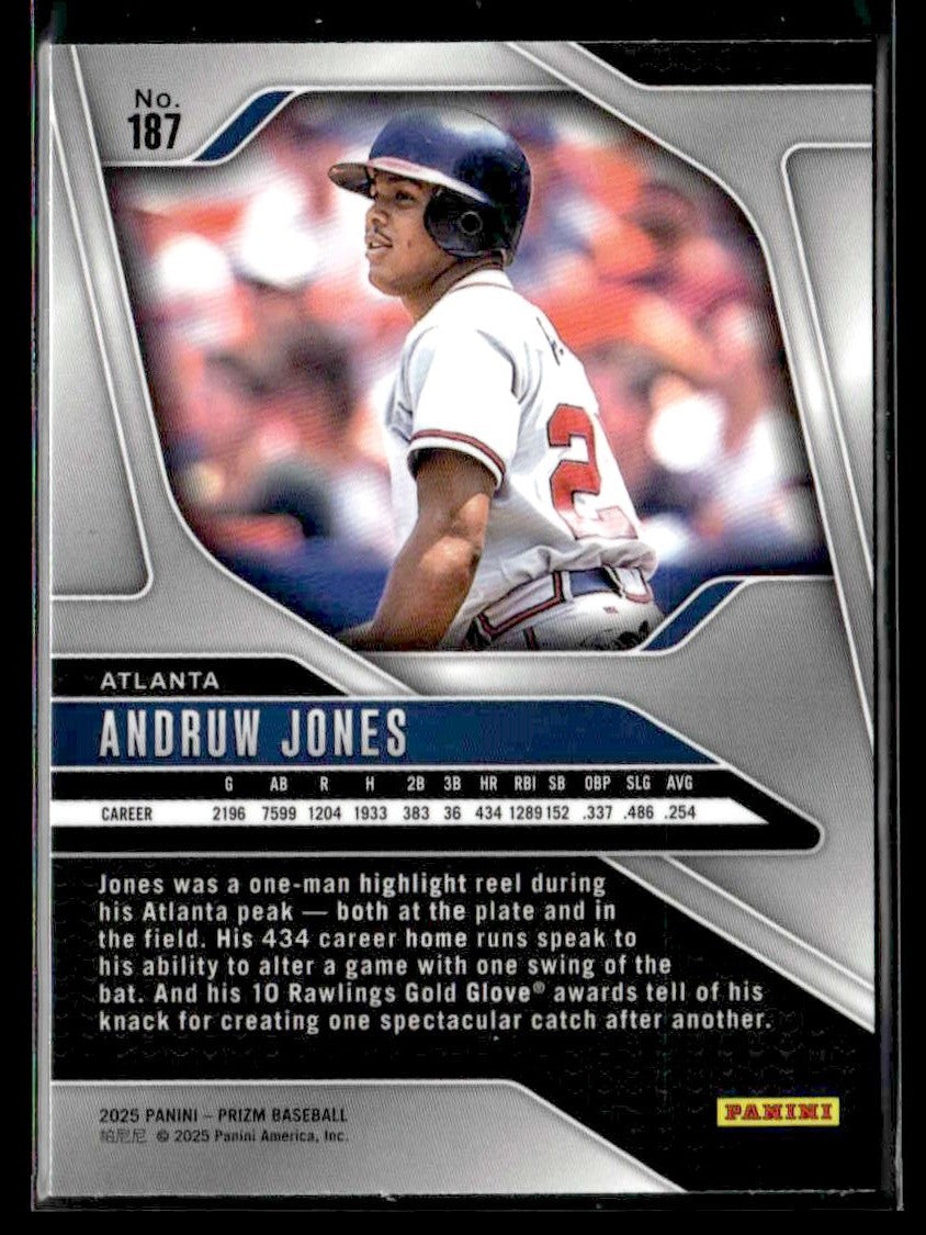 2025 Panini Prizm #187 Andruw Jones
