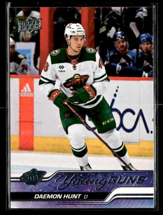2023-24 Upper Deck #494 Daemon Hunt