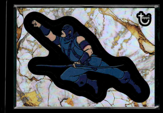 🌟 Hawkeye — 2025 Topps Marvel 1975 Golden Anniversary Refractor #9 🌟