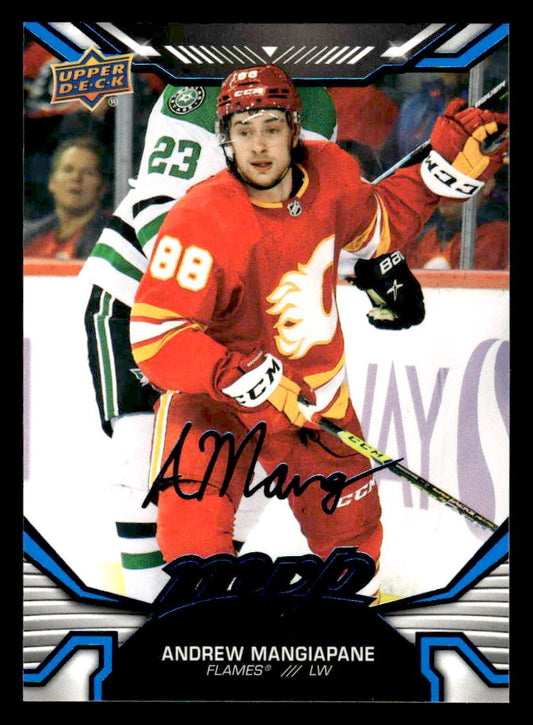 2022-23 Upper Deck MVP #176 Andrew Mangiapane Blue Script
