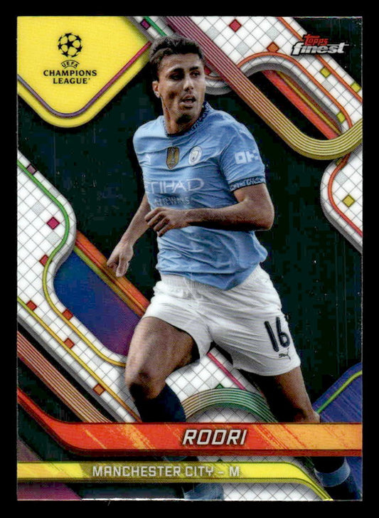 2024-25 Topps Finest UEFA Club Comp #1 Rodri