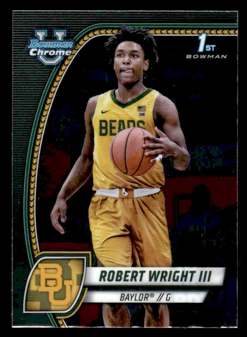 2024-25 Bowman University Chrome #15 Robert Wright III