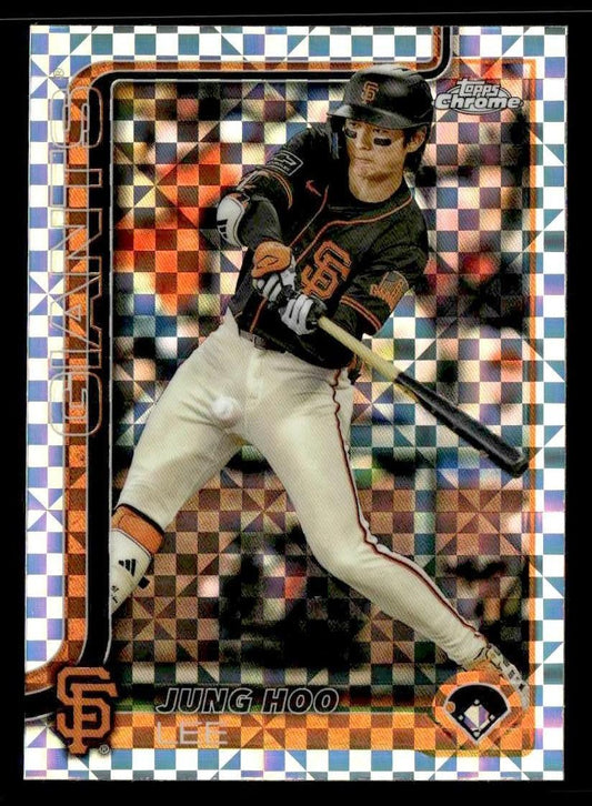 2025 Topps Chrome #119 Jung Hoo Lee X-Fractors