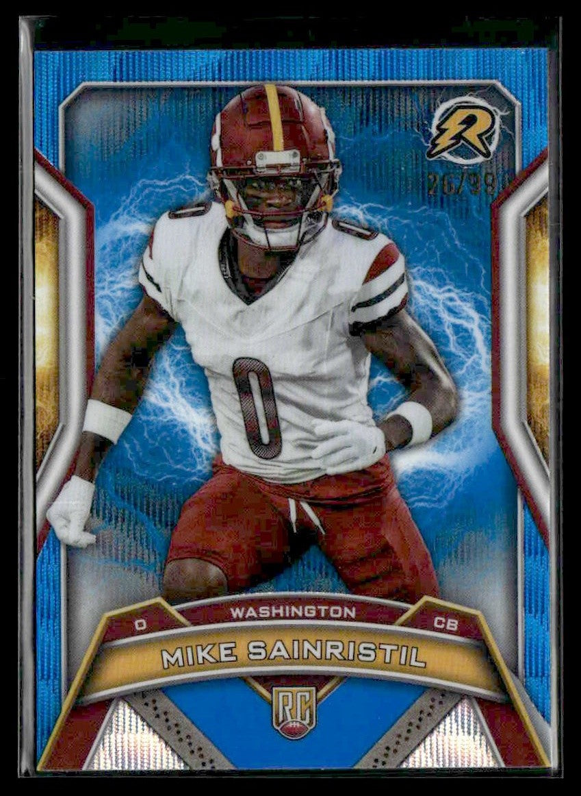 2024 Topps Resurgence #199 Mike Sainristil Blue Surge #/99