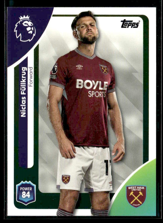 2025-26 Topps Premier League #282 Niclas Füllkrug