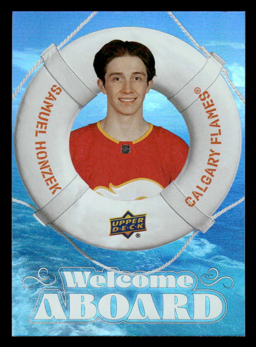 2024-25 Upper Deck #WA-18 Samuel Honzek Welcome Aboard