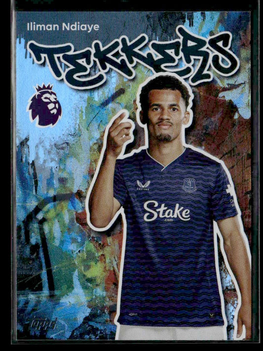 2025-26 Topps Premier League #144 Iliman Ndiaye Rainbow Foil