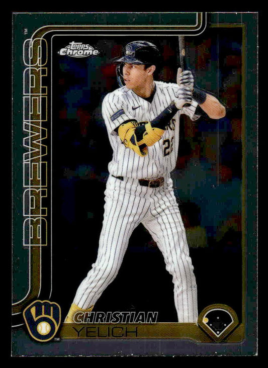 2025 Topps Chrome #89 Christian Yelich