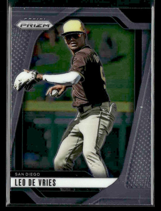 2025 Panini Prizm #47 Leo De Vries