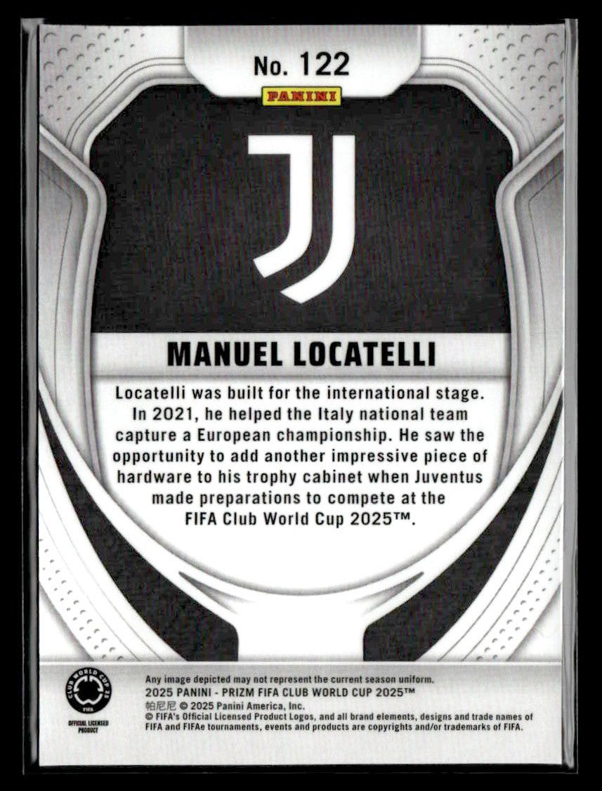 2025 Panini Prizm FIFA Club World Cup #122 Manuel Locatelli