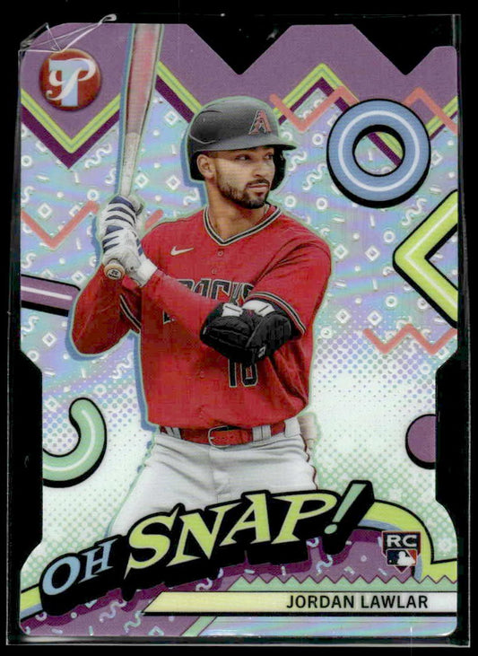 2024 Topps Pristine #OH-4 Jordan Lawlar Oh Snap!
