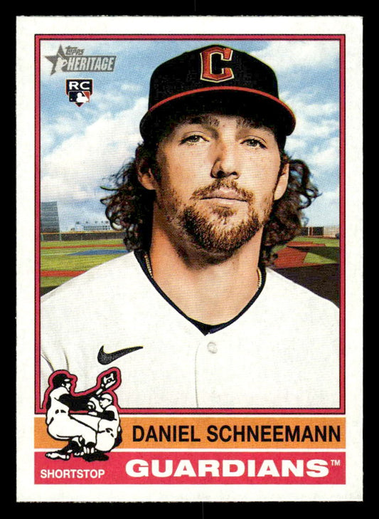 2025 Topps Heritage #332 Daniel Schneemann
