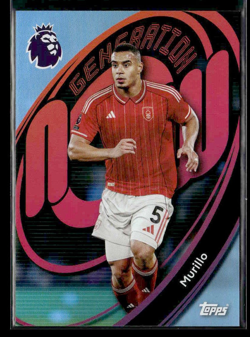 2025-26 Topps Premier League #250 Murillo Rainbow Foil