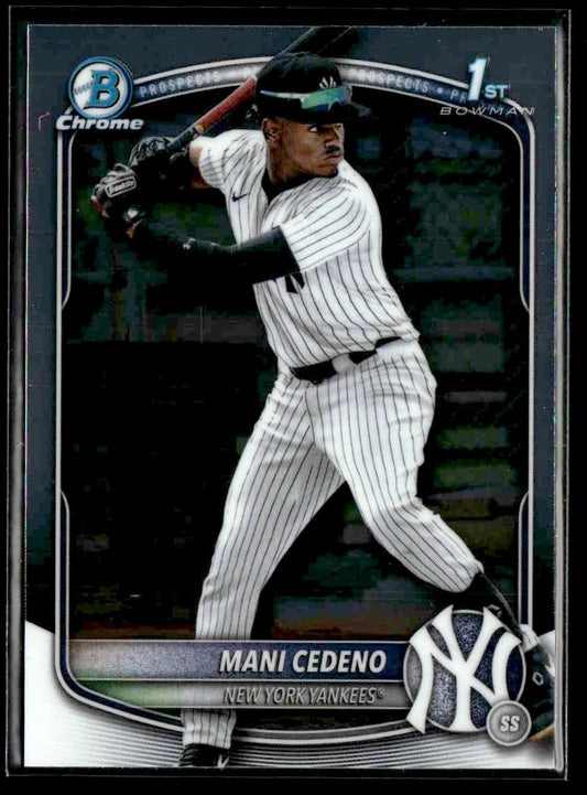 2025 Bowman Chrome #BCP-199 Mani Cedeno