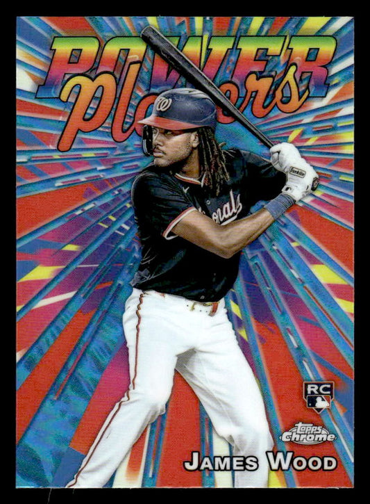 2025 Topps Chrome #PP-19 James Wood Power Players