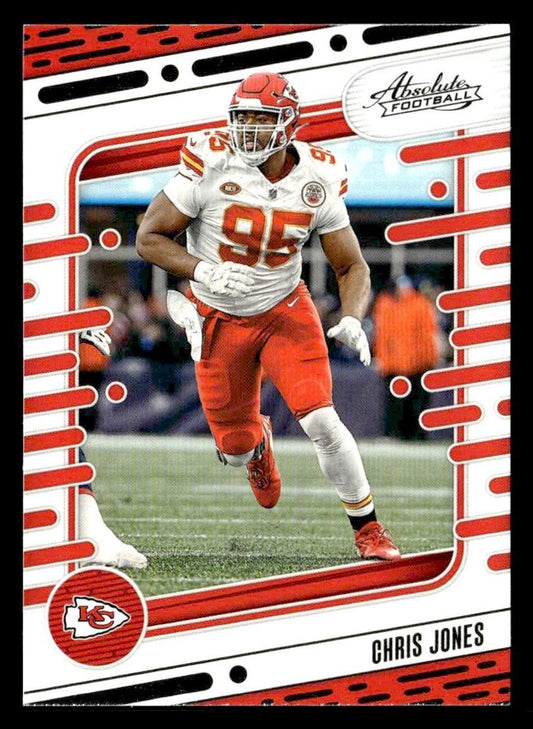 2024 Panini Absolute #52 Chris Jones Retail