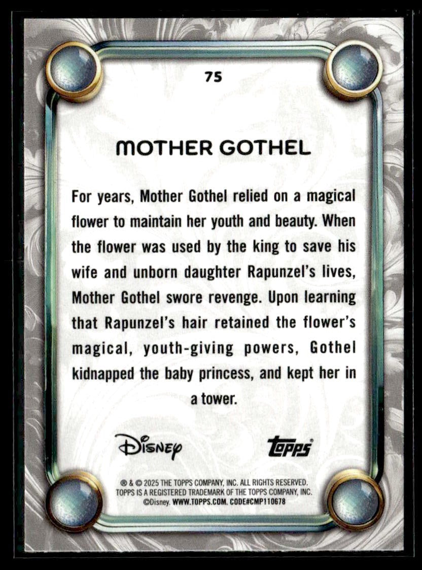2025 Topps Disney Wonder #75 Mother Gothel