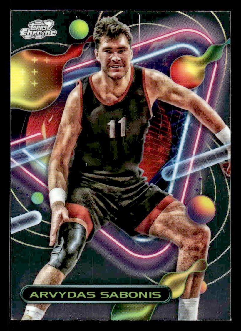 2023-24 Topps Chrome Cosmic #148 Arvydas Sabonis