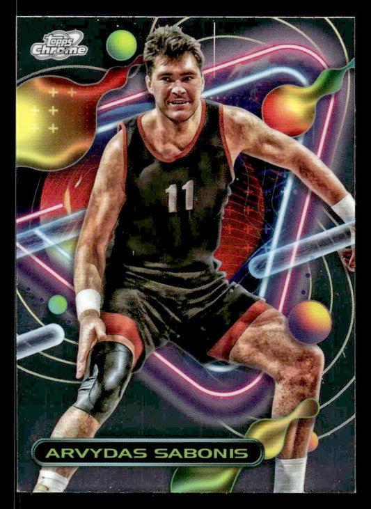2023-24 Topps Chrome Cosmic #148 Arvydas Sabonis