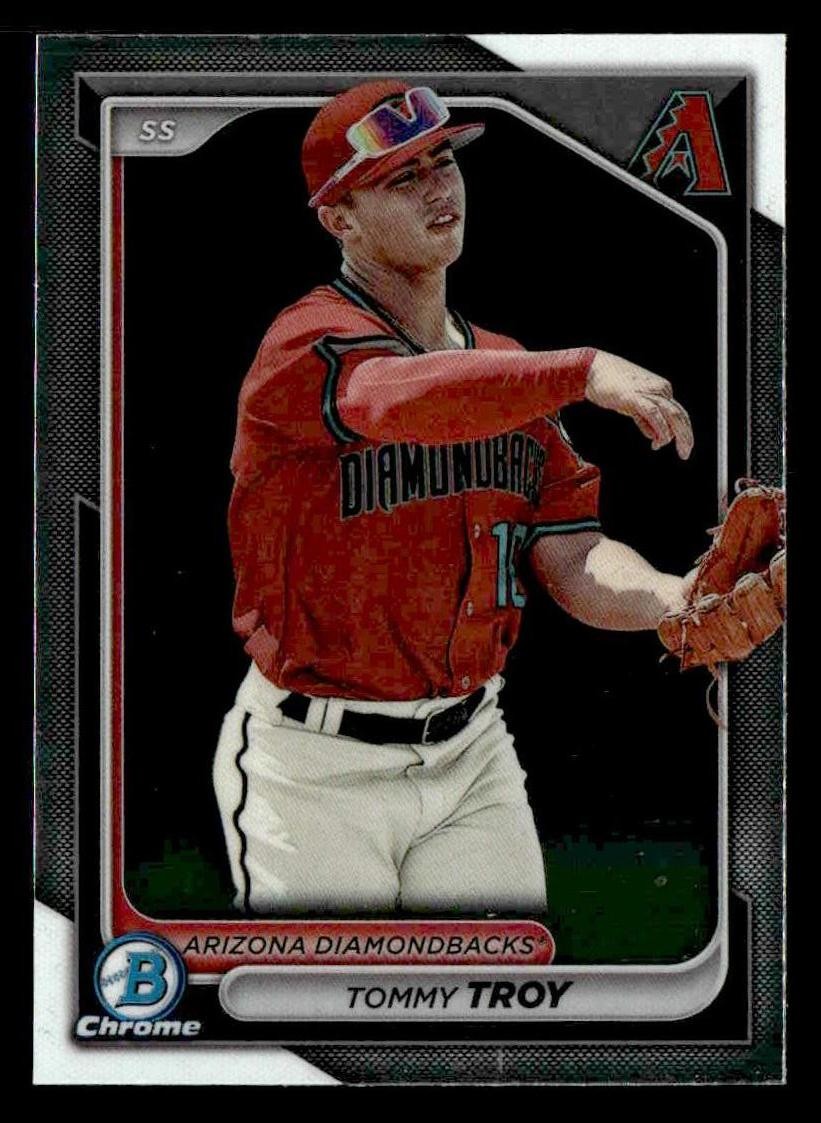2024 Bowman #BCP-76 Tommy Troy Chrome Prospects