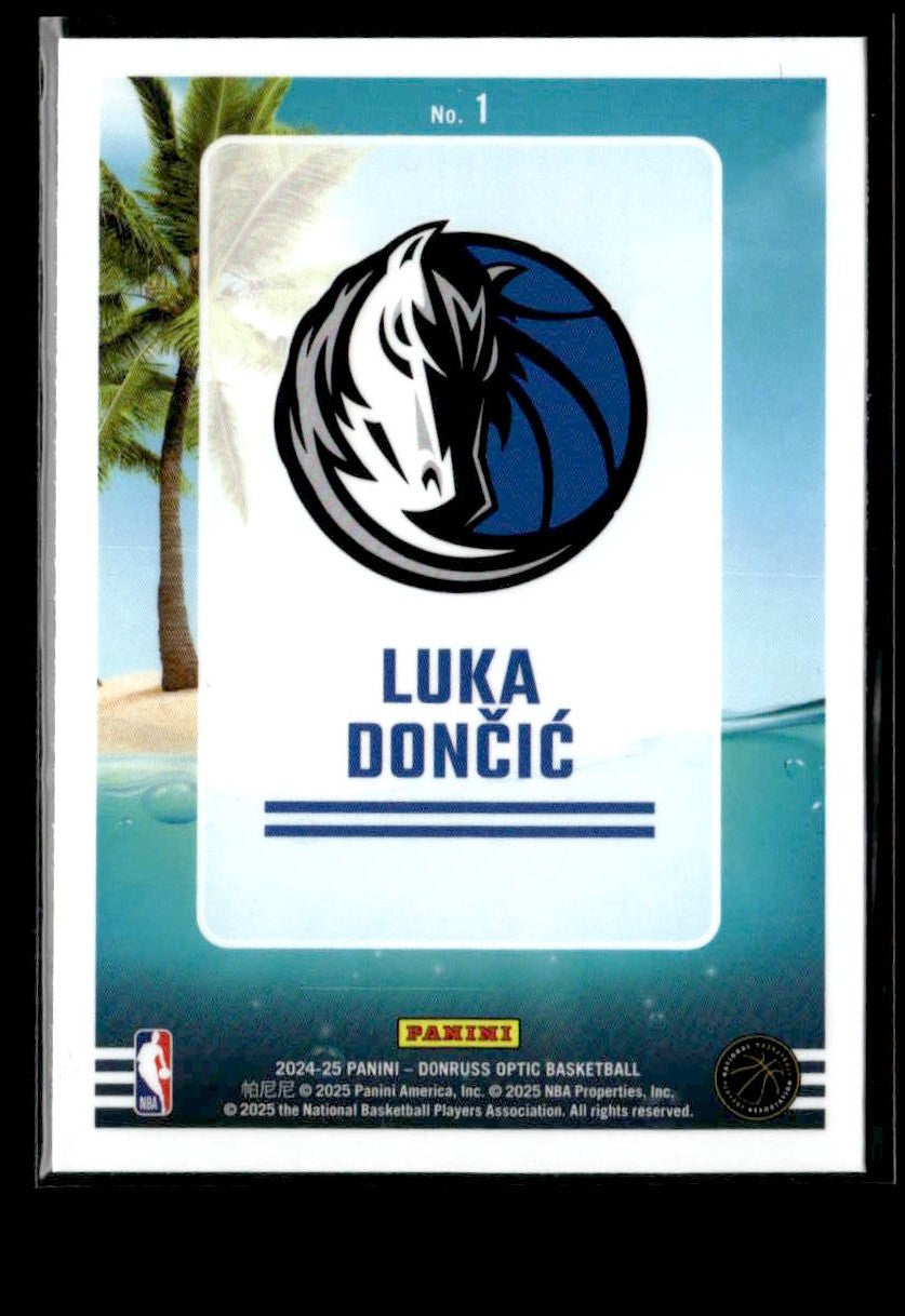 2024-25 Donruss Optic #1 Luka Doncic Splash!