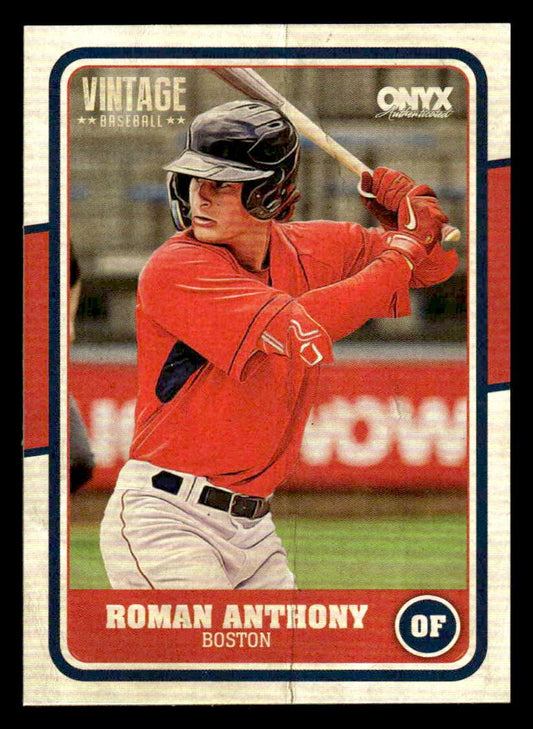 2025 Onyx Vintage #OVROAN Roman Anthony