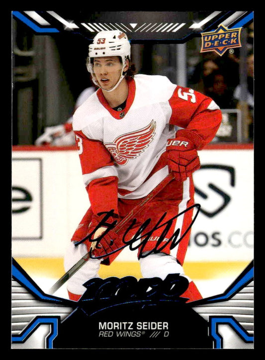 2022-23 Upper Deck MVP #65 Moritz Seider Blue Script