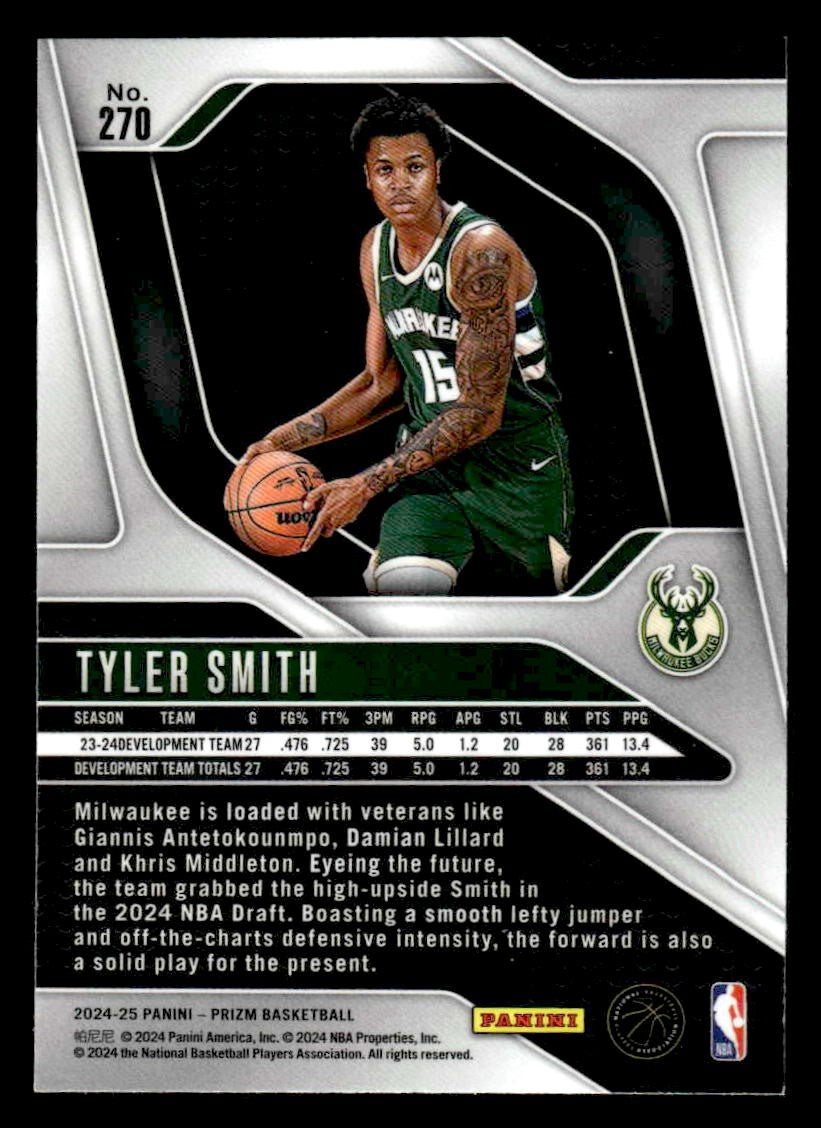 2024-25 Panini Prizm #270 Tyler Smith