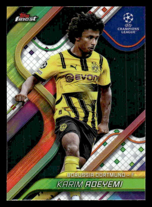 2024-25 Topps Finest UEFA Club Comp #22 Karim Adeyemi