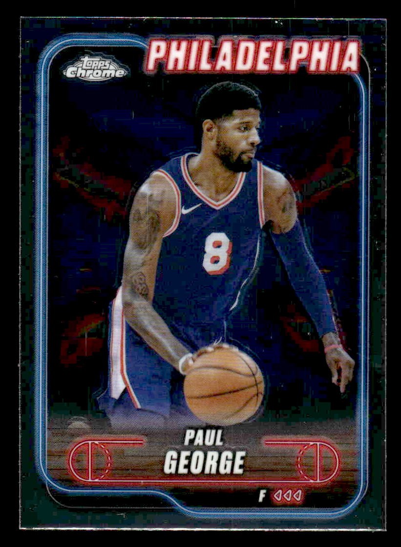 2024-25 Topps Chrome #135 Paul George
