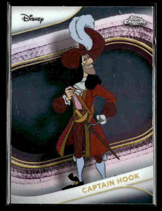 🌟 Captain Hook — 2025 Topps Chrome Disney #160 🌟