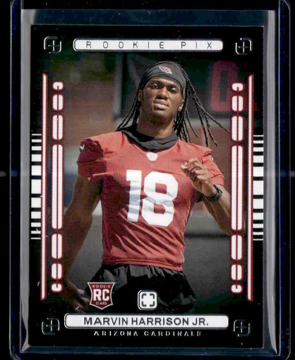 2024 Panini Photogenic #6 Marvin Harrison Jr. Rookie Pix