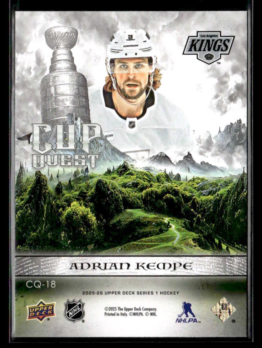 2025-26 Upper Deck #CQ-18 Adrian Kempe Cup Quest